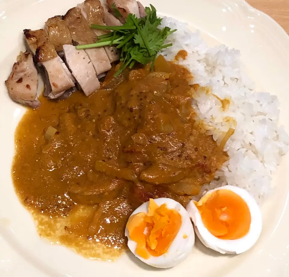 トマトのココナッツエッグカレー|ユキちゃんさん