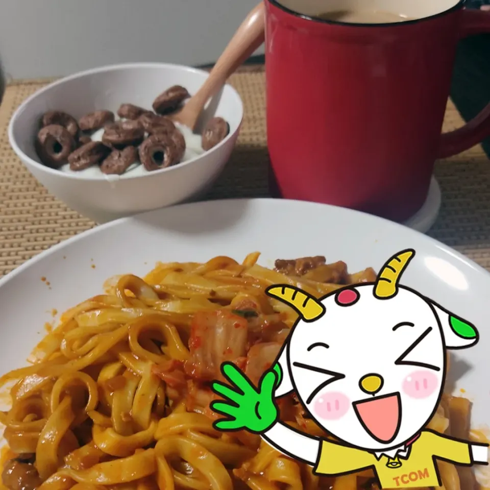 冷凍パスタと自作のパスタ|Rピージャーさん