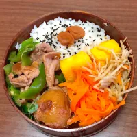 Snapdishの料理写真:豚肉とピーマンの中華炒め|まあるななさん