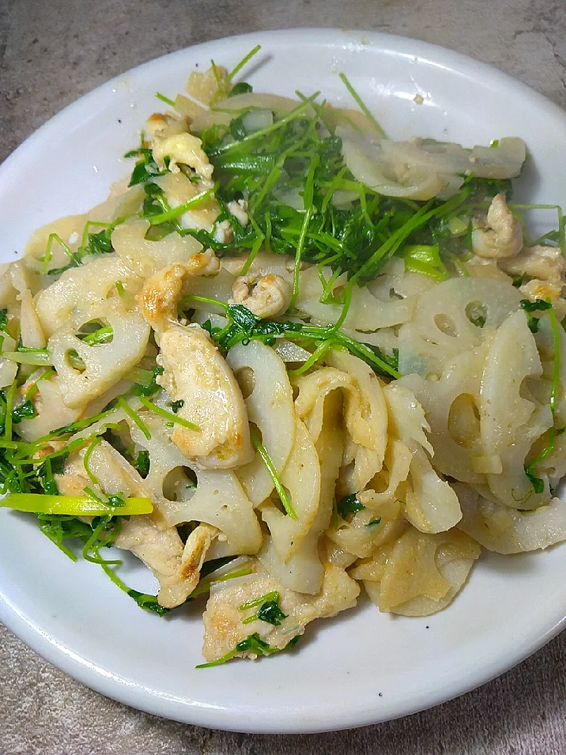 鶏肉と野菜の柚子胡椒炒め|ハイドランジアさん