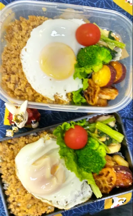 Snapdishの料理写真:'_3．9/8
本日のお弁当🍱|たえさん