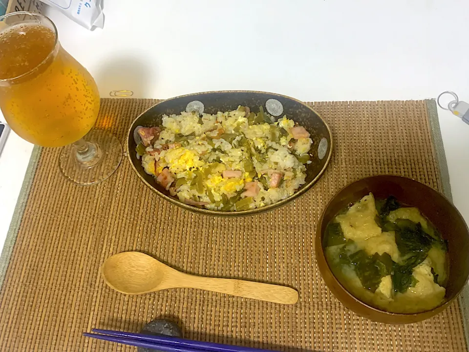 高菜チャーハン|料理人さん