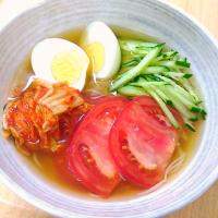 ぶっかけ韓国冷麺風そうめん