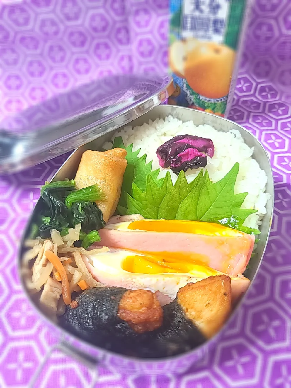 Snapdishの料理写真:海苔巻チキン弁当|ハル猫さん