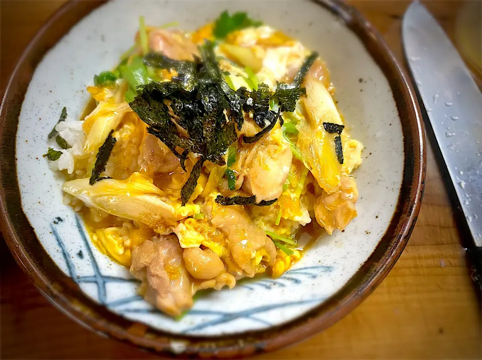 関西風親子丼|名状しがたいゴミムシのようなものさん