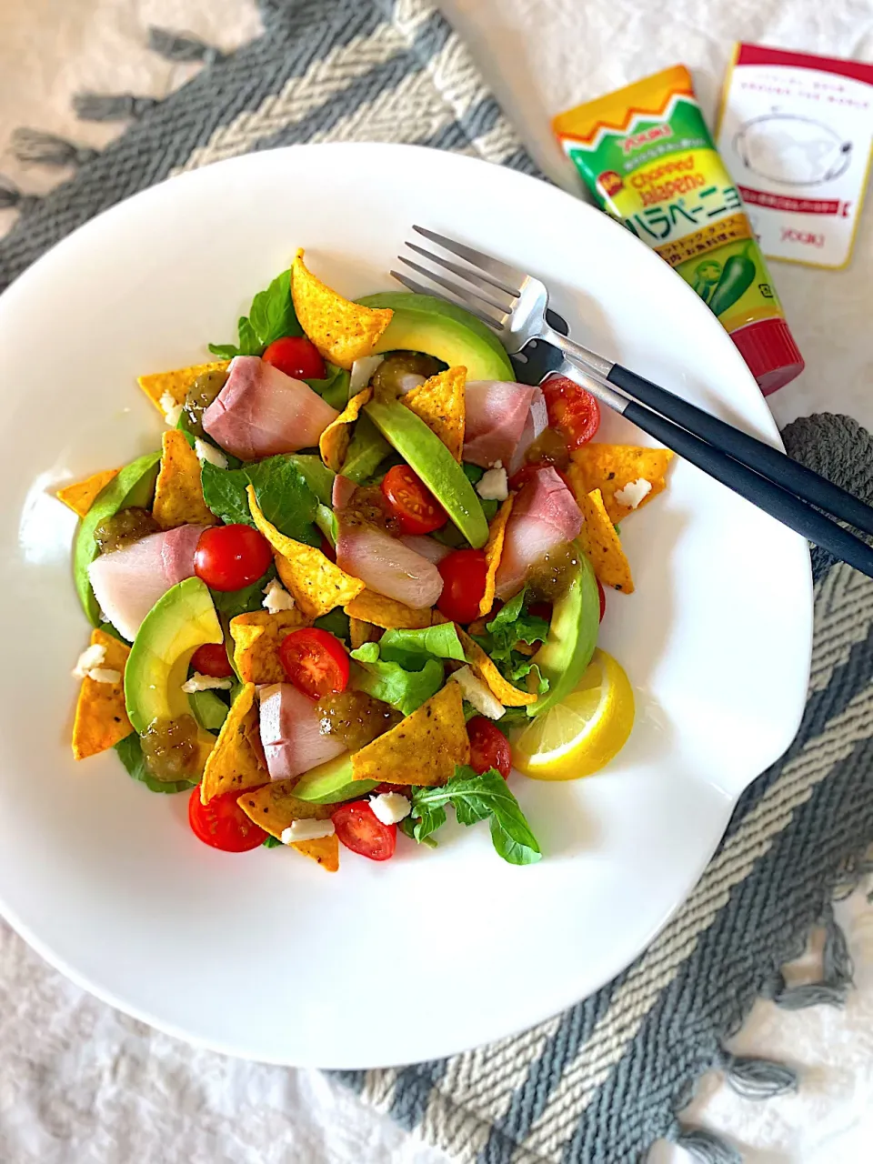 Snapdishの料理写真:ナチョス風サラダ🥗|asumi-yuzukoさん