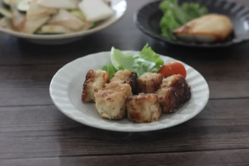 高野豆腐の唐揚げ～レモン風味～|ちいさなしあわせキッチンさん