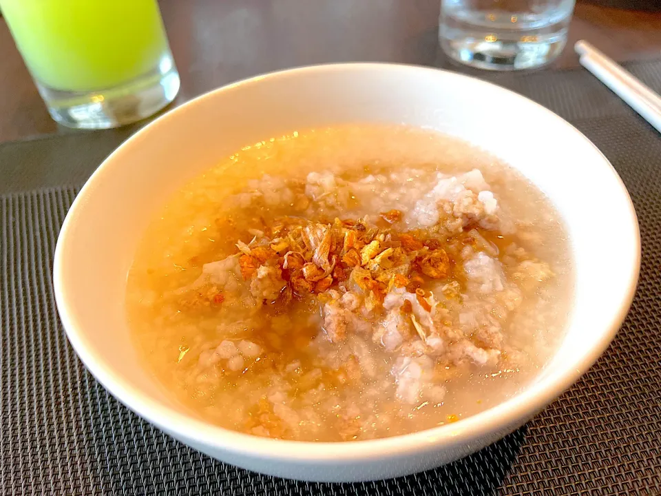 今日の朝ご飯　次はカオトムムー　豚雑炊|Mikoshiba Kazutoshiさん