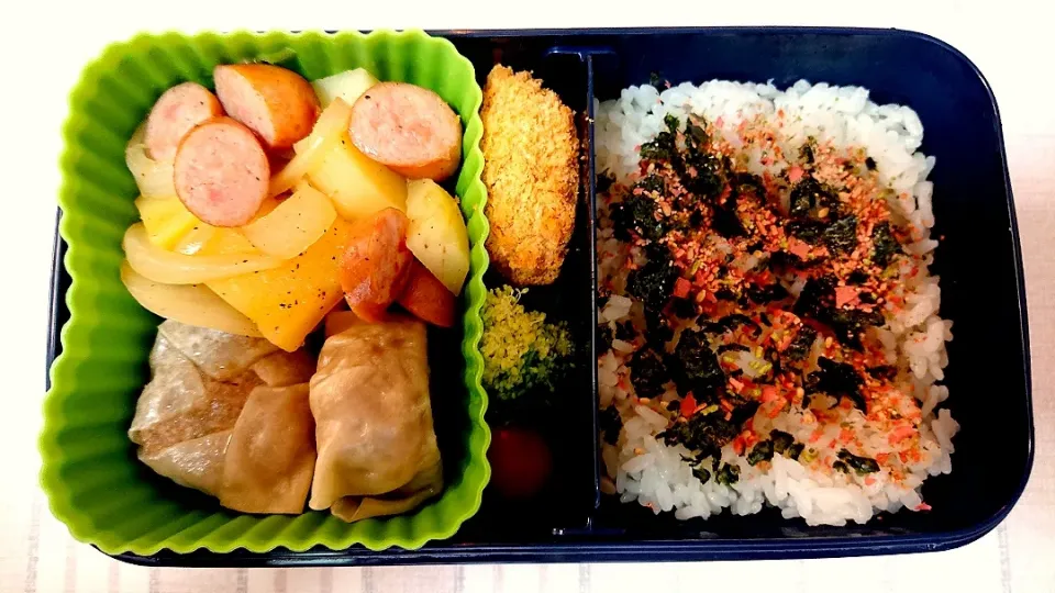 Snapdishの料理写真:ジャーマンポテト❤️旦那さんお弁当❤️|かおるcitronさん