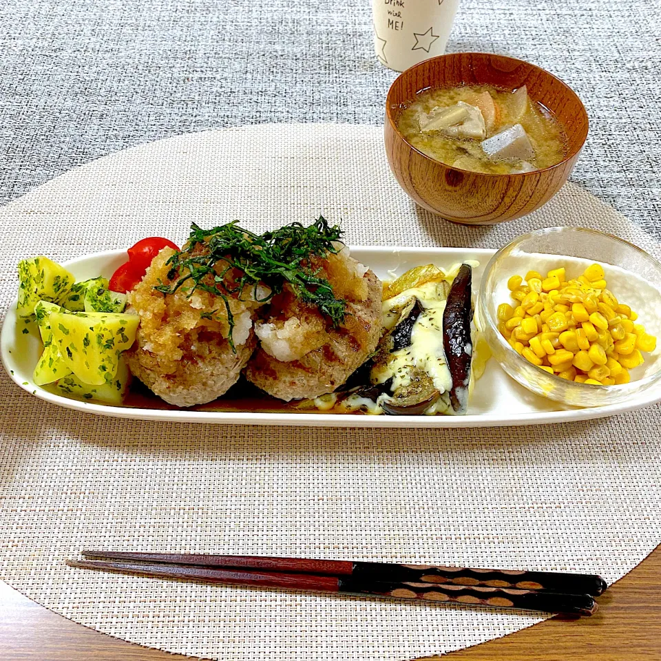 おろシソ和風ハンバーグ|utaさん