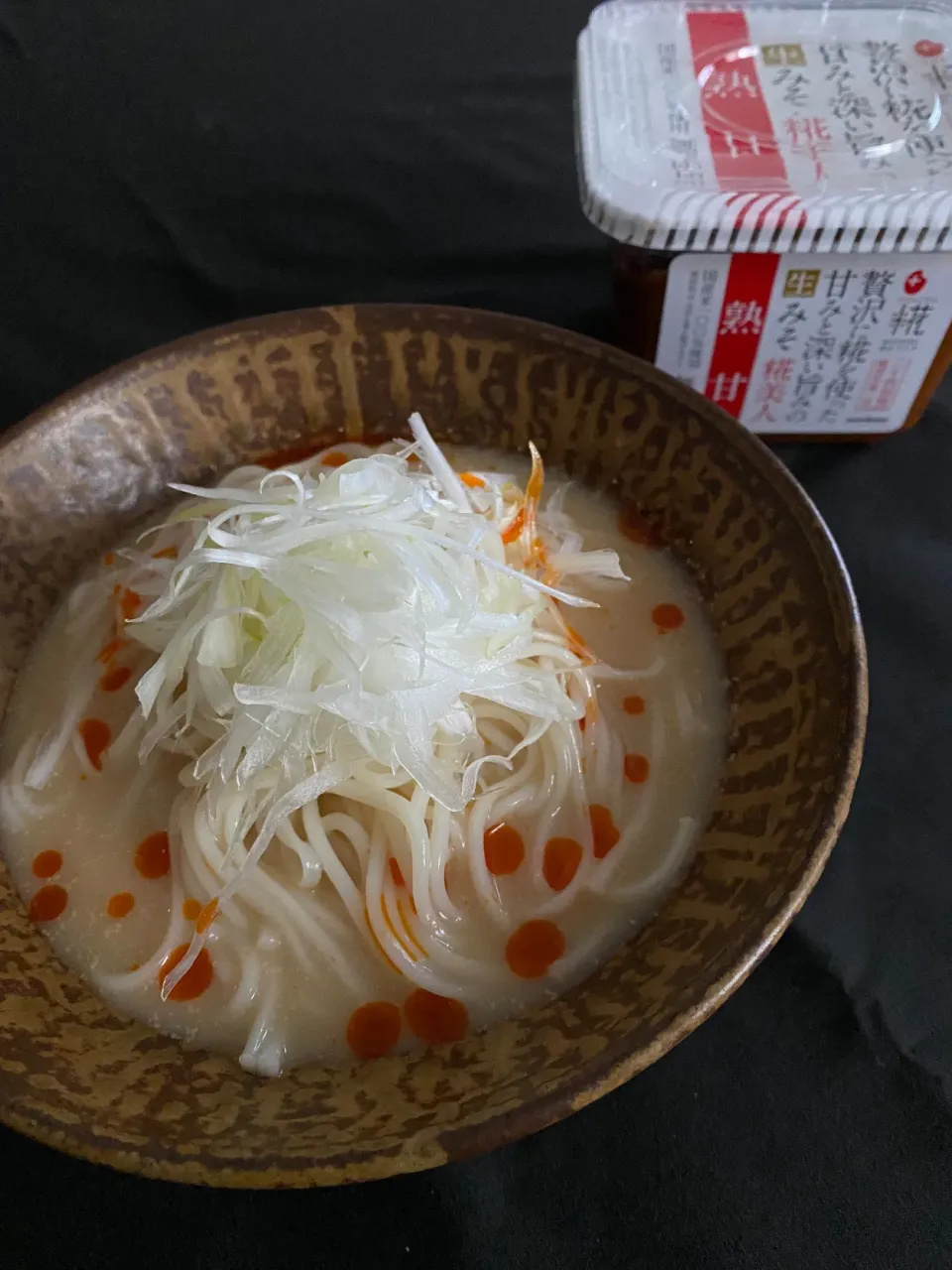 Snapdishの料理写真:冷麦坦々麺|腹黒亭さん