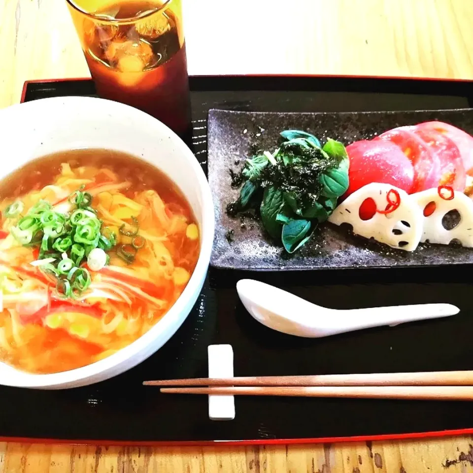 天津飯メイン|みきやんさん