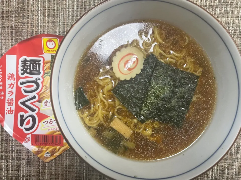 Snapdishの料理写真:朝ラー🍜マルちゃん麺づくり|kudoさん