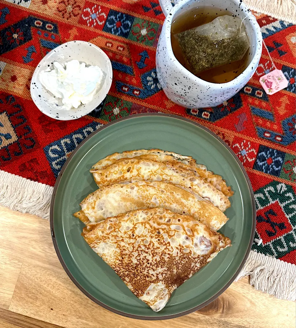 Snapdishの料理写真:Traditional Russian Pancakes (Blinchiki)|Natchy🦋さん