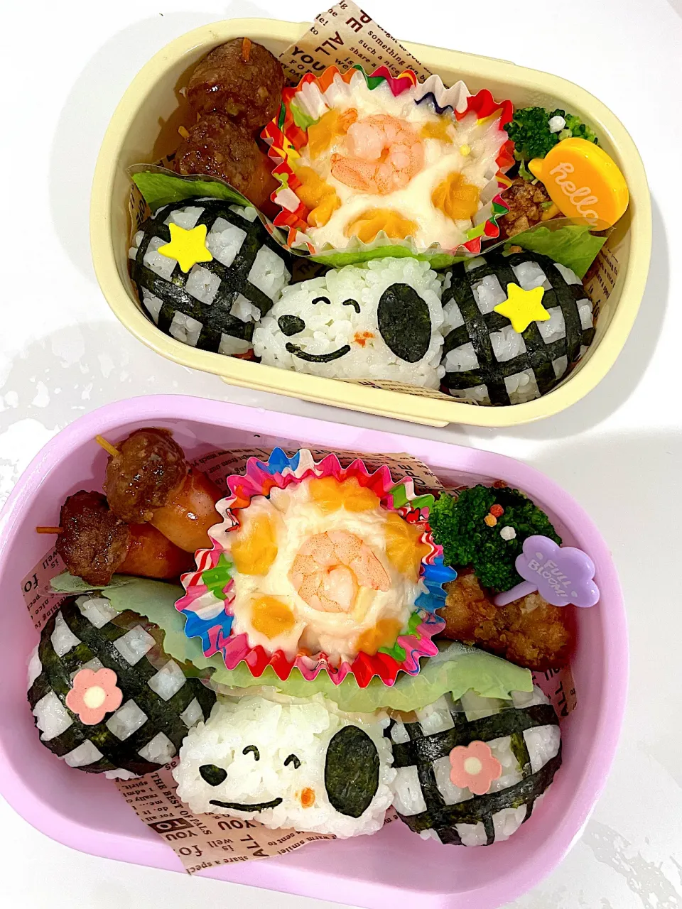 子供弁当🍱スヌーピー|mari＊yuakitoさん