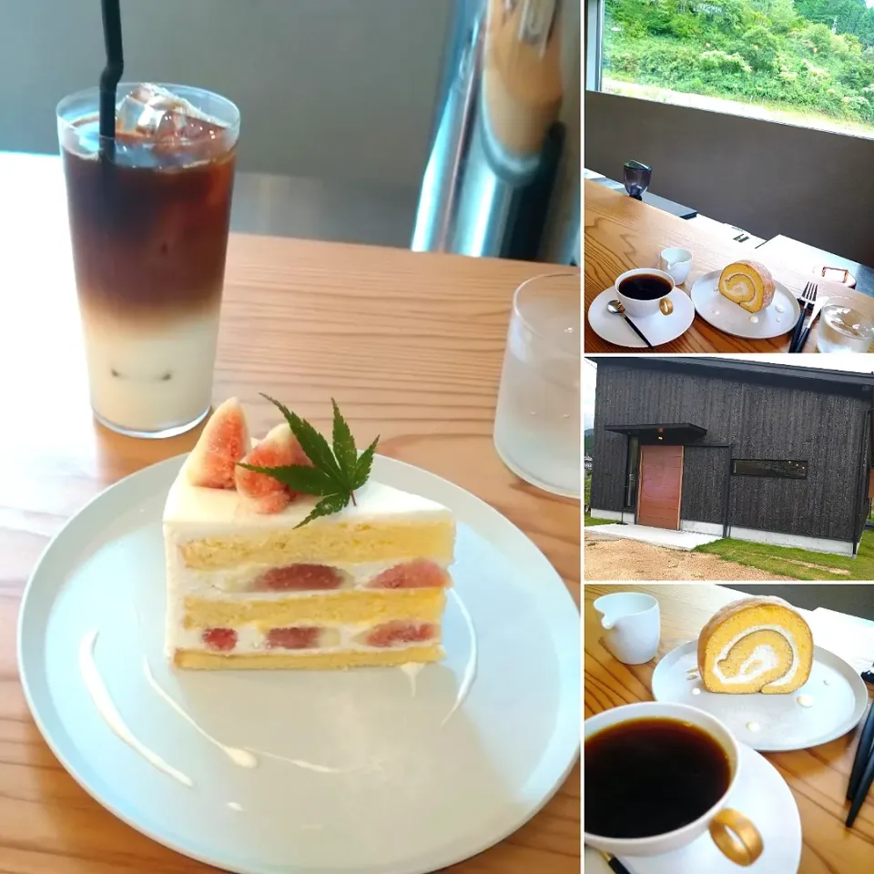 お店のいちじくのショートケーキ|うたかた。さん