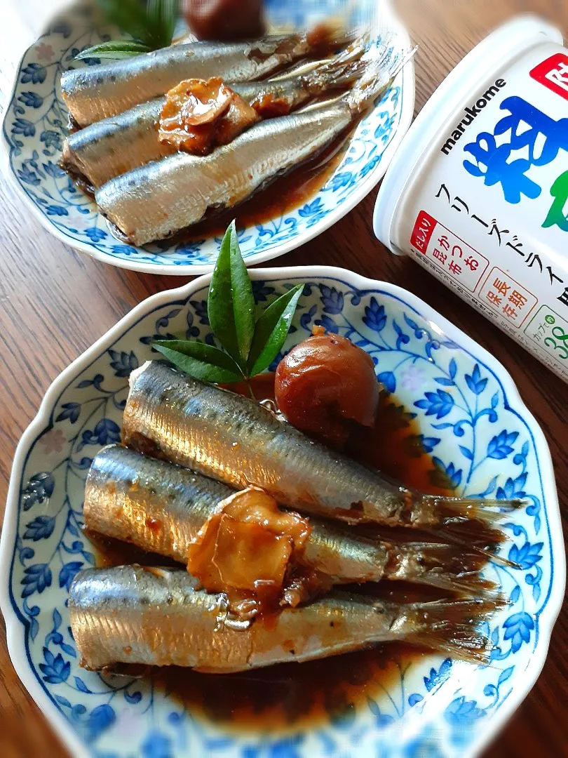 粒みそ使いの～
イワシの梅酒の梅煮🐟|fumfumさん