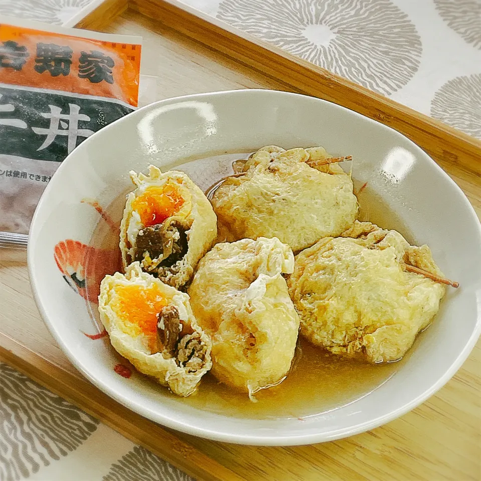 吉野家冷凍牛丼アレンジ袋煮|アスママさん