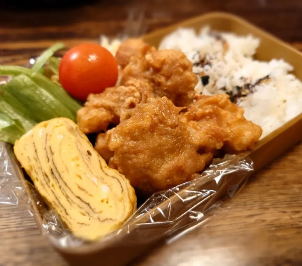 唐揚げ弁当(^_^)ﾉ|しーPaPaさん