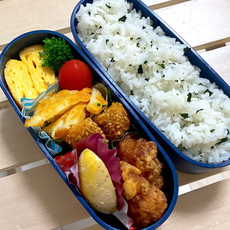 Snapdishの料理写真:中学生弁当|norikoさん