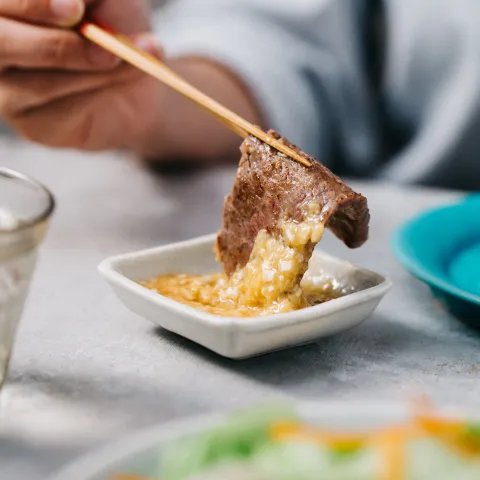 「CRAFT MISO 生糀 650g」を使ってみたSnapdishの料理・レシピ写真:焼肉のたれ味噌󠄀レモン