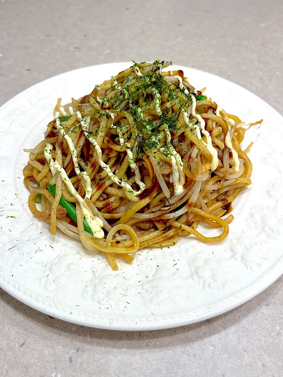 にんにくの芽焼きそば！|Mayumiさん