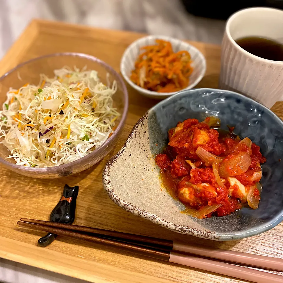 鶏肉のトマト煮込み|なつこさん