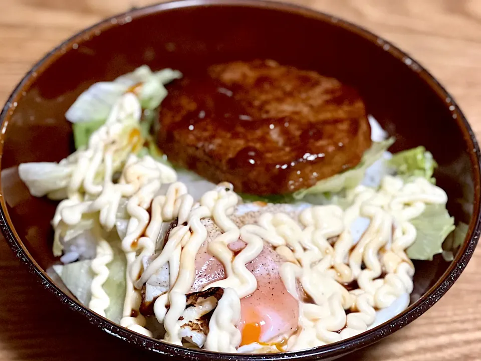 ☆ロコモコ丼|まぁたんさん