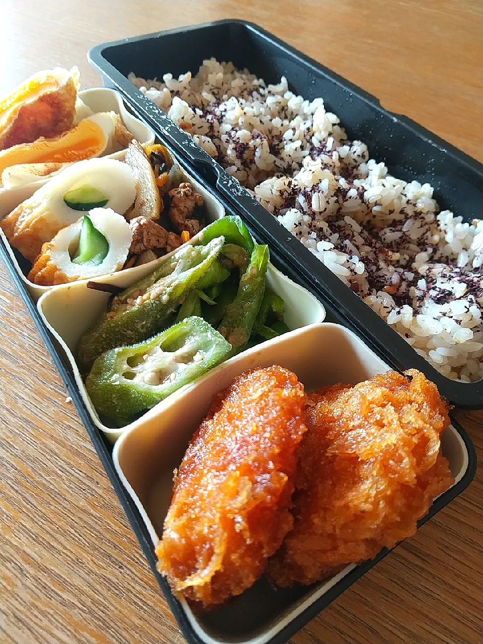 Snapdishの料理写真:作り置き貯金弁当|まきごろうさん