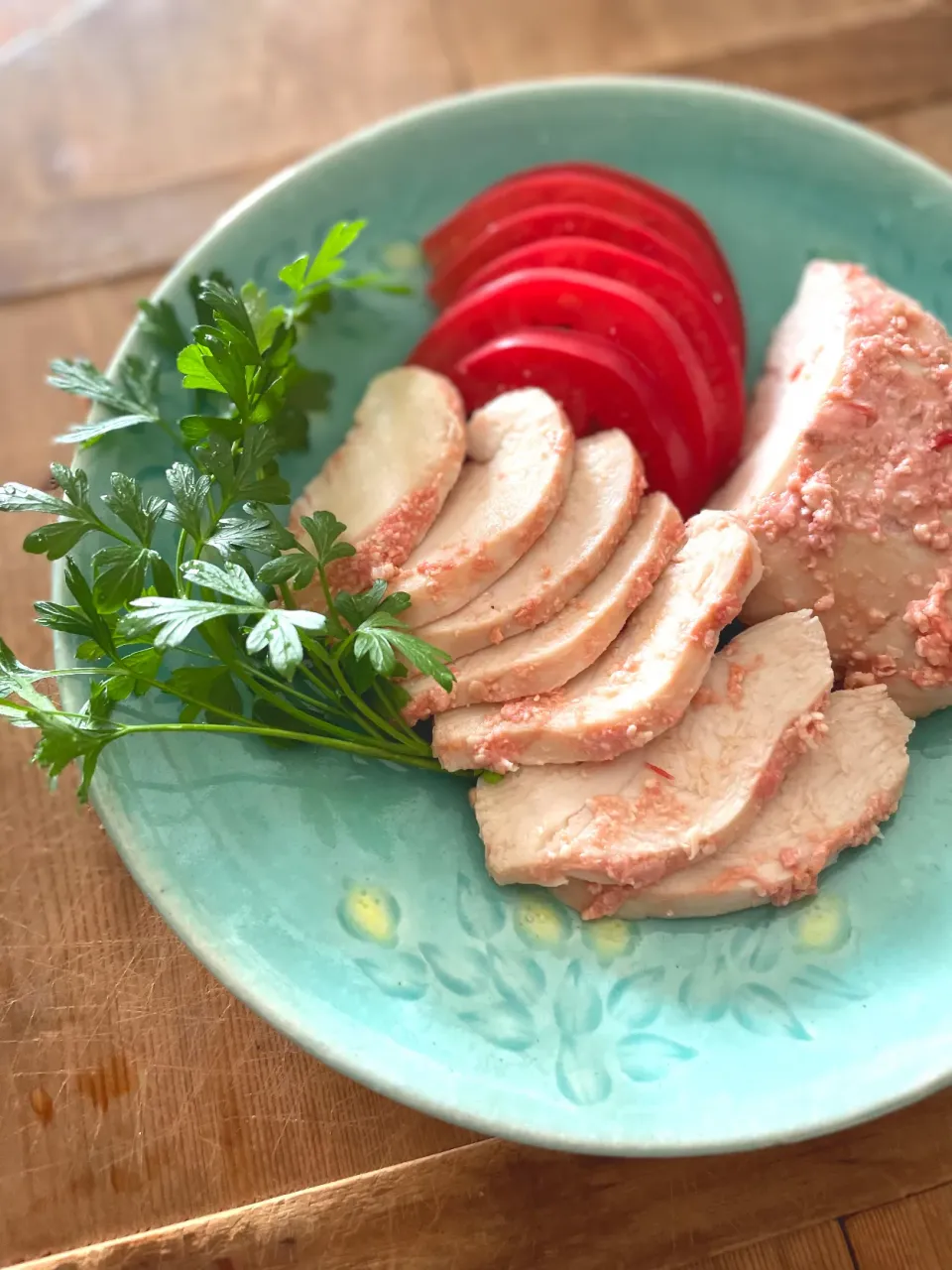 トマト塩麹味の鶏ハム|sonokoさん