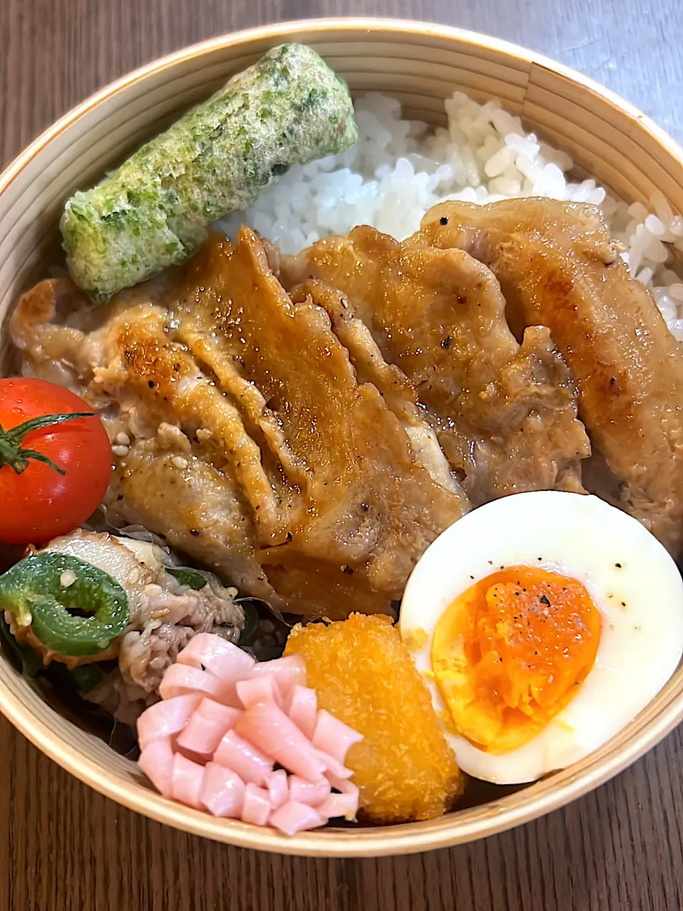 豚のしょうが焼き弁当|soranomamaさん