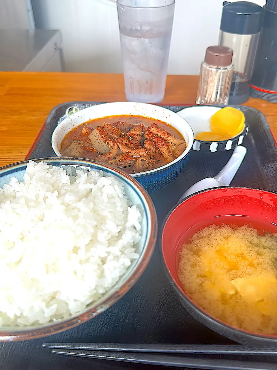 モツ煮定食|玉川 敦さん