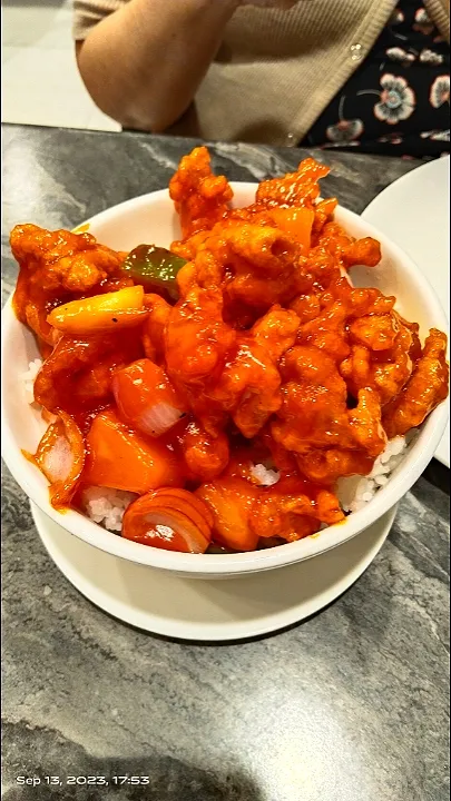 Sweet and sour pork Rice|Mariano Ngさん