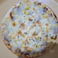 Snapdishの料理写真:Pizza topping kornet jagung saos bolognese mozarella oregano|Miftahul Husniさん