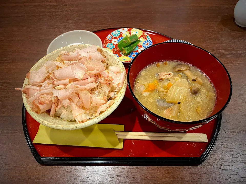 かつお節飯定食|髙野泰朋さん