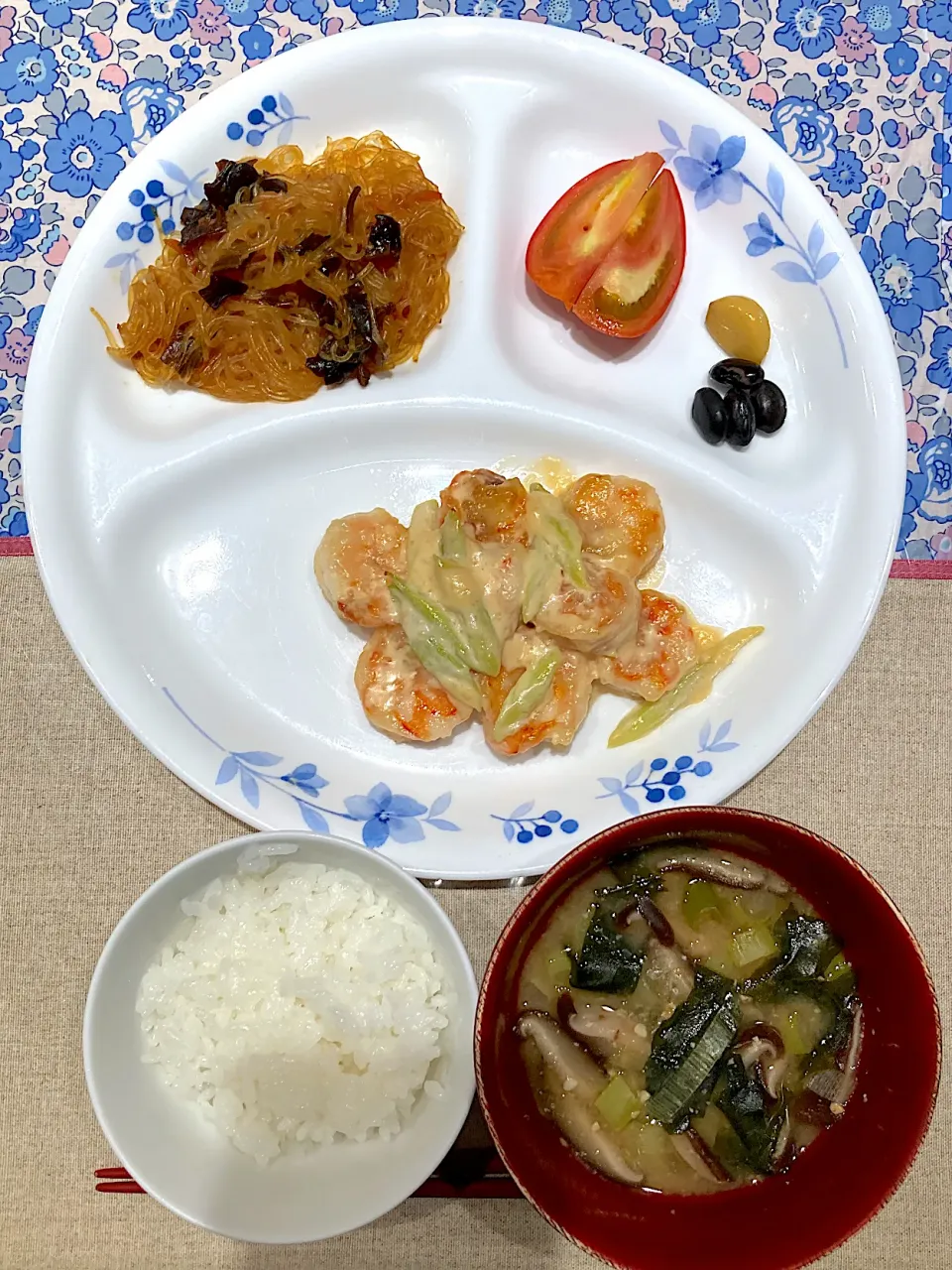 海老マヨと麻婆春雨|おしゃべり献立さん