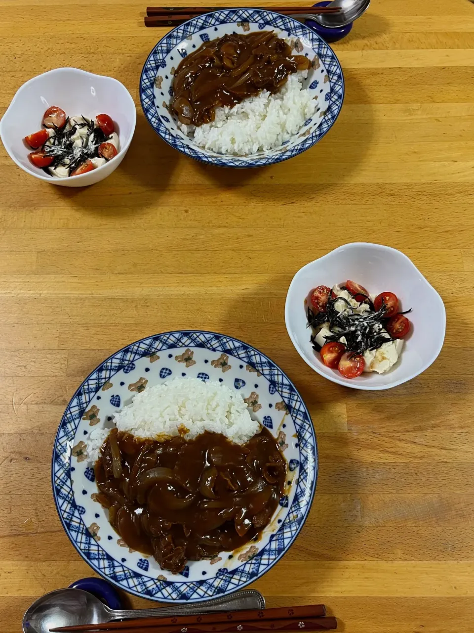 Snapdishの料理写真:夕飯🎵ハッシュドビーフ|kiyominさん