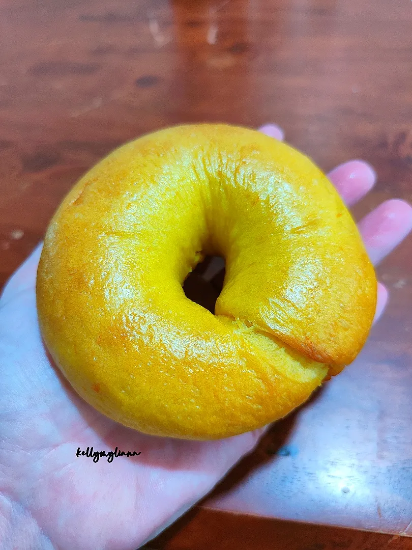 Snapdishの料理写真:Pumpkin Bagel🥯|kellymyliana_tew@yahoo.com.sgさん