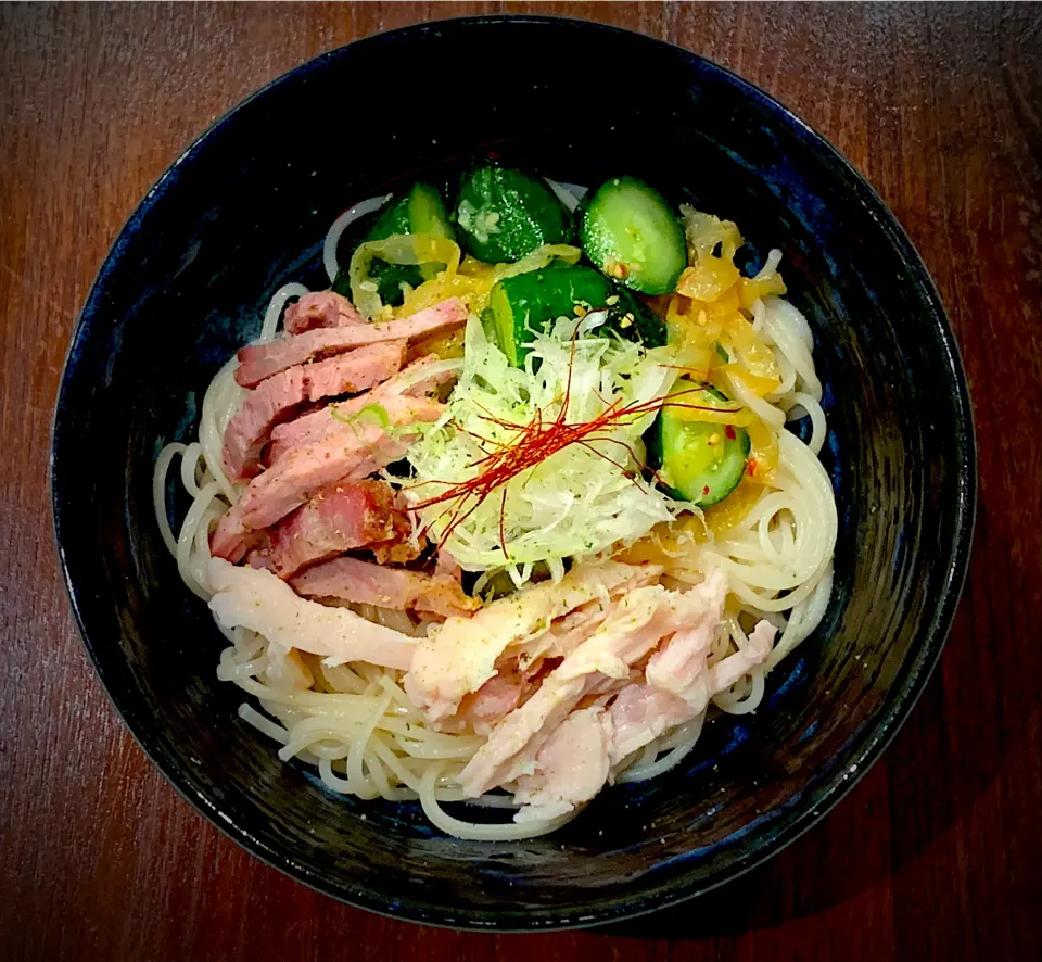 中華冷菜まぜそうめん|半田手延べそうめんの店 阿波や壱兆さん