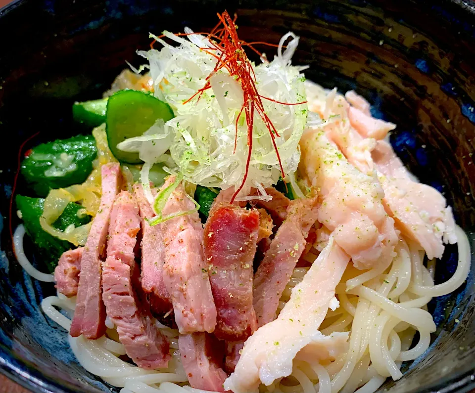 Snapdishの料理写真:中華冷菜まぜそうめん|半田手延べそうめんの店 阿波や壱兆さん