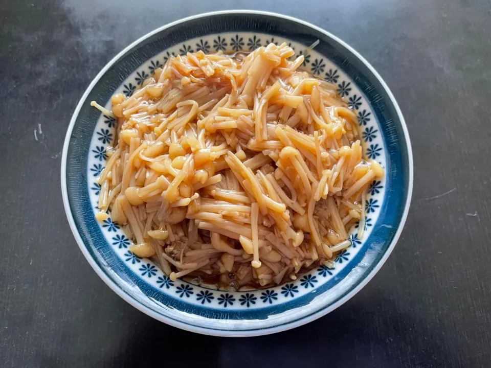 エノキ茸のなめ茸風|料理好きなじいさまさん