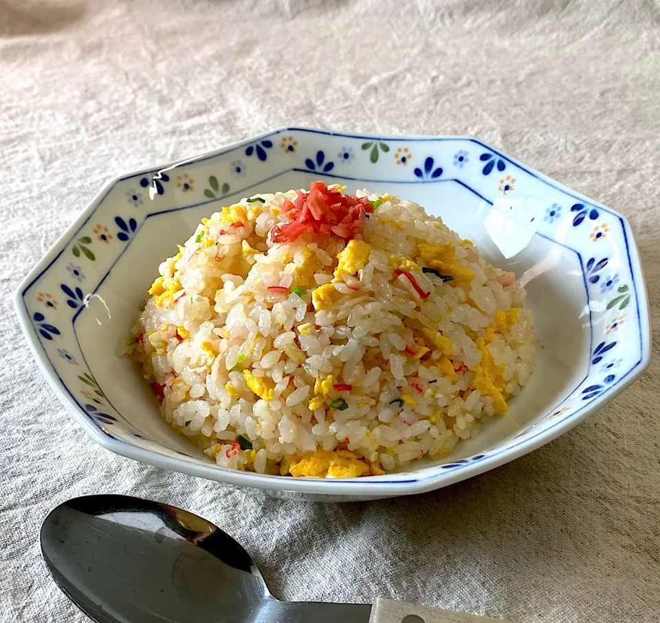 カニカマ炒飯|かっちゃん杉さん