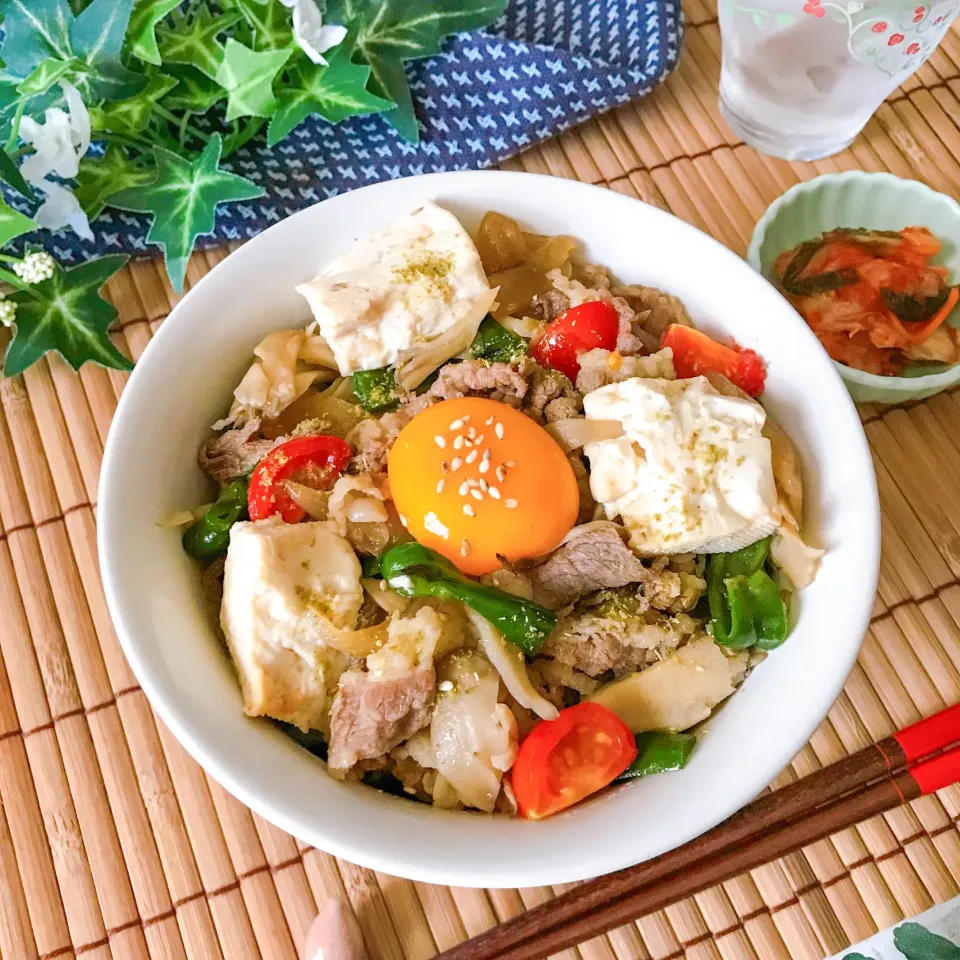 Snapdishの料理写真:牛すき丼|ハマーさん