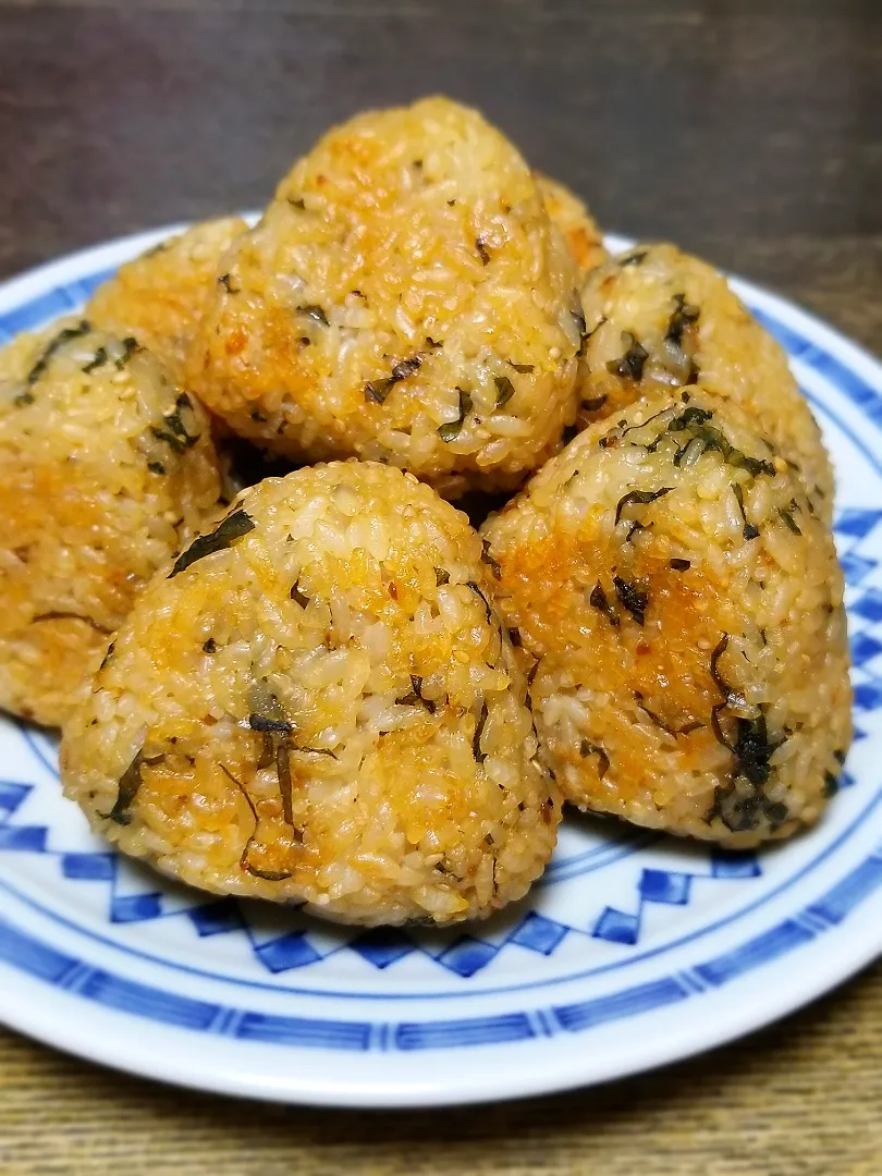 大葉味噌焼きおにぎり|ぱんだのままんさん