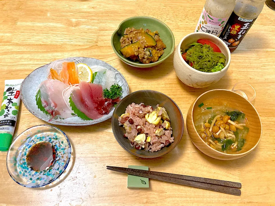 Snapdishの料理写真:昨日の夕飯！ｵﾂｶﾚｻﾏ━ﾟ+｡:.ﾟ(*´艸 ｀*)ﾟ.:｡+ﾟ━ｯ♪|さくたえさん