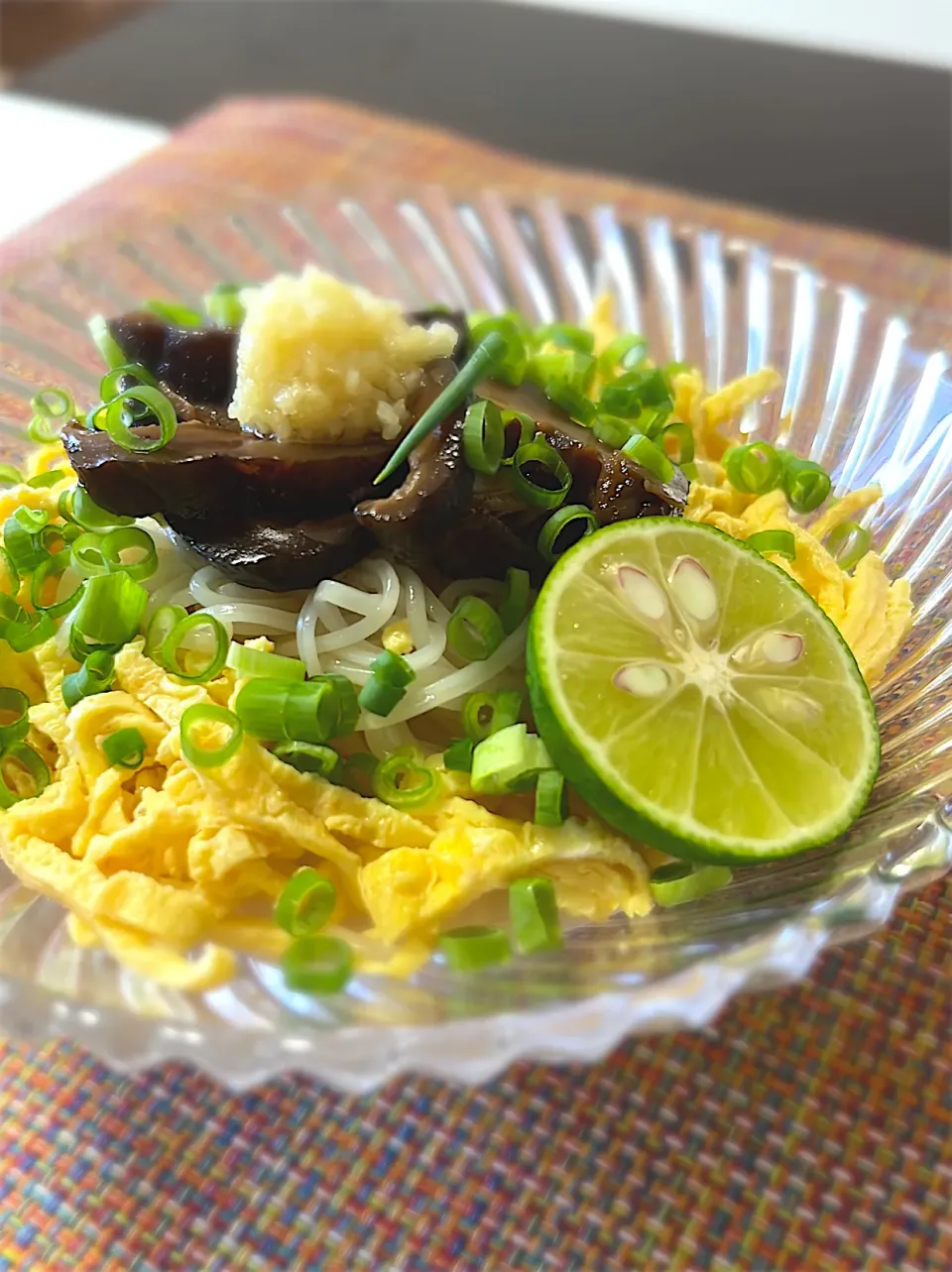 Snapdishの料理写真:そろそろお素麺も終わりかな|Yochipyさん