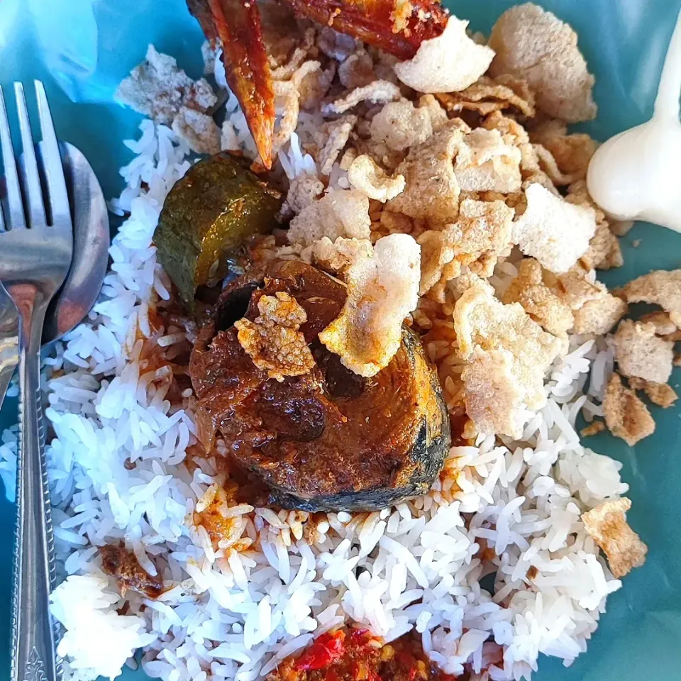 Nasi Dagang dgn Ikan Gulai|simatasepetさん