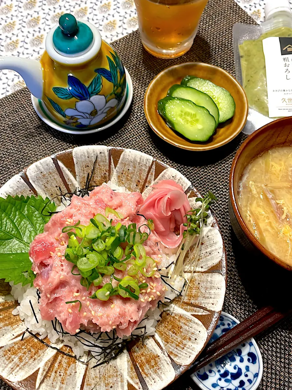 ねぎとろ丼|reliさん