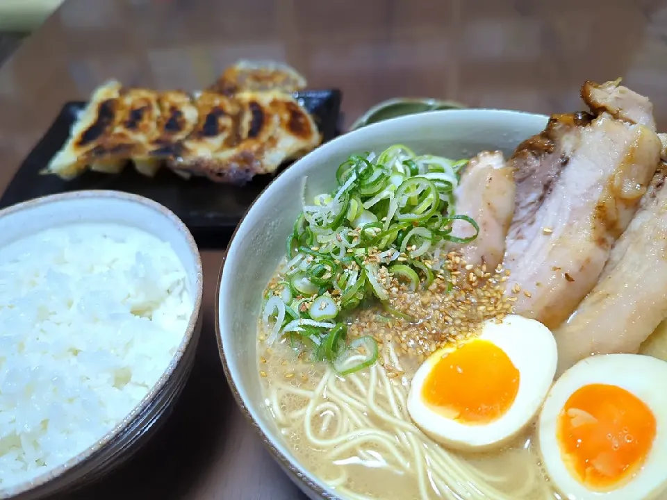 ラーメン定食|河zooさん