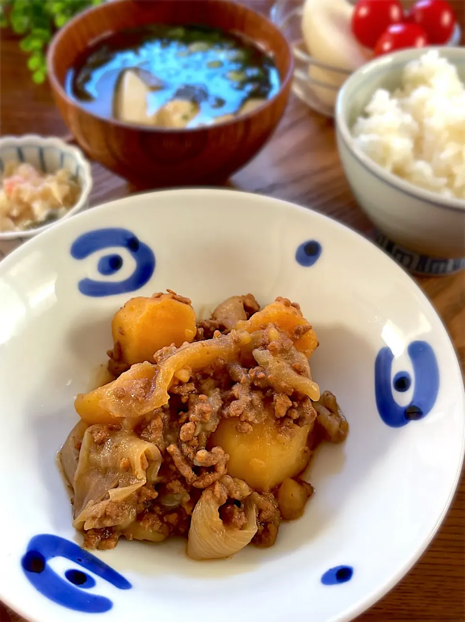 肉じゃが朝ごはん|ゆみさん